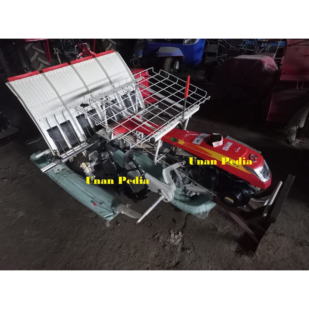 DIJUAL MURAH MESIN TANAM PADI TERBAIK RICE TRANSPLANTER 4 ALUR - MESIN PENANAM PADI