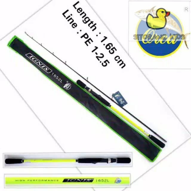 [Promo] Joran Light Jig Jigging Orca Ignis 165 Carbon Solid