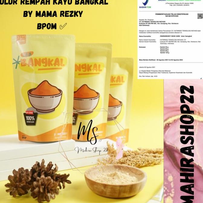 Lulur Rempah Kayu Bangkal Asli By. Mama Rezky