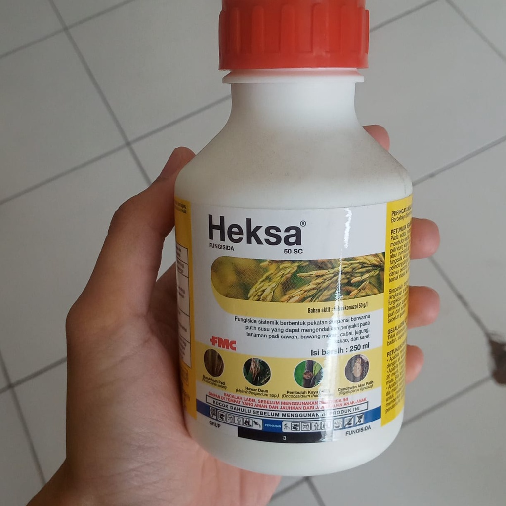 Fungisida Heksa 50SC 250 ml bahan aktif heksakonazol