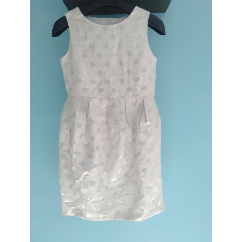 Dress Party GYMBOREE Anak/Polkadot/Silver