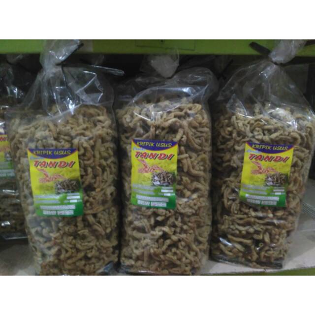 

Keripik usus 1ball kemasan 2kg