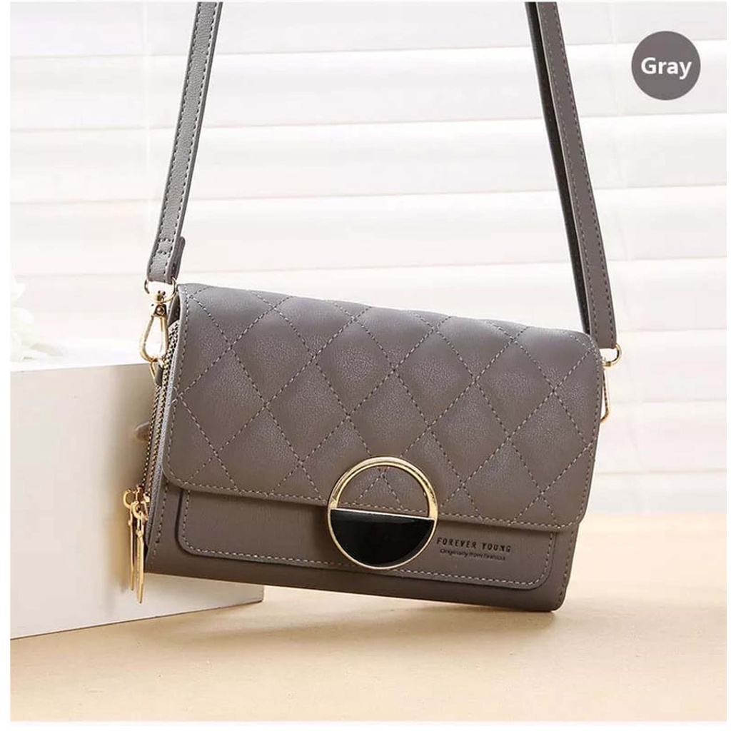 PREMIUM DOMPET Tas Selempang CLUTCH Fashion Baru untuk Wanita Dompet Wanita Dompet Kulit PU Clutch Tas Messenger Saku Ponsel Multifungsi 2022