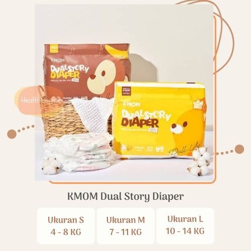 K-MOM Dual Story Diaper Premium - KMOM PEMPERS Popok Bayi K MOM PREMIUM