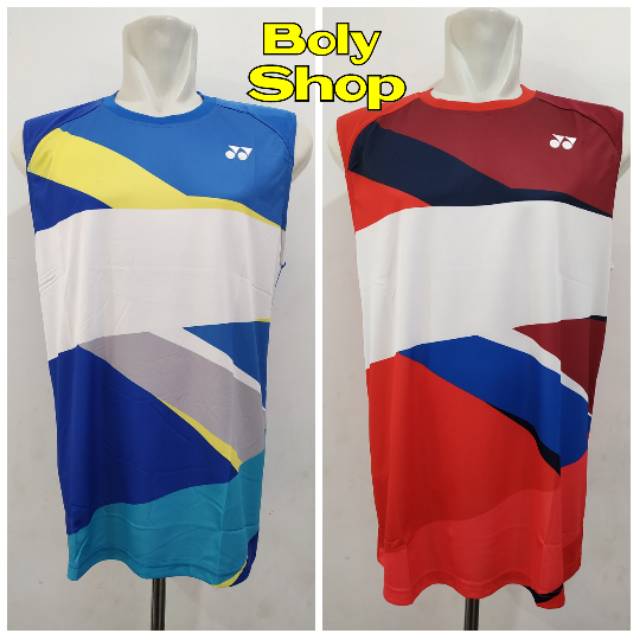 Kaos Baju Singlet Tektong Tanktop Yonex Timnas Jepang 1923 1923A