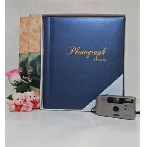 album foto photograph/3R-10R/magnetik/tempel/biru