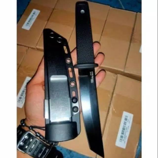 UNIK PISAU OUTDOOR SURVIVAL KOBUN HITAM ORIGINAL