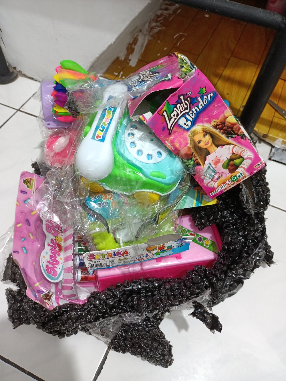 Theona.tata Botol Minum Karakter Big Bear 500ml