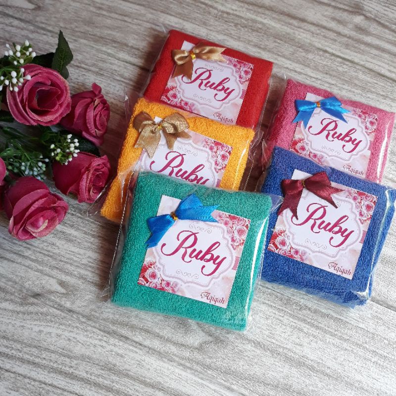 Sovenir handuk 30x30