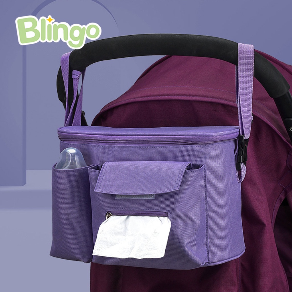 BLINGO BLMYB03 Tas bayi Besar Diaper Bags Tas Perlengkapan Bayi Popok Bayi Stroller Aksesoris