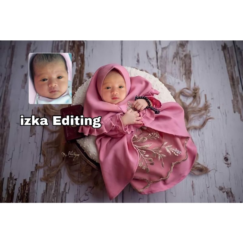 JASA EDIT FOTO BAYI ( edit 2 foto)