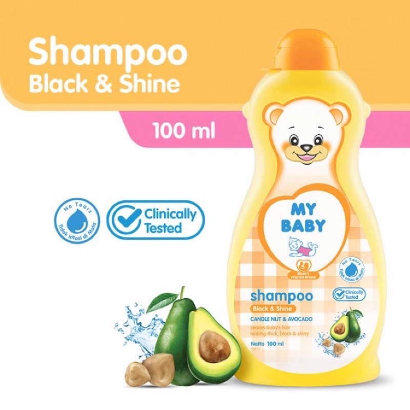 My Baby Shampoo Black &amp; Shine -100ml