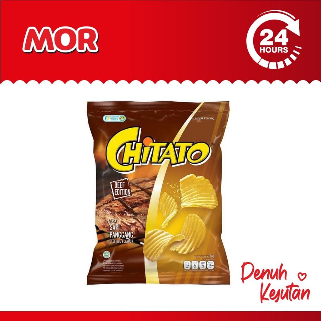 

CHITATO Beef BBQ Sapi Panggang Keripik Kentang 68 gr