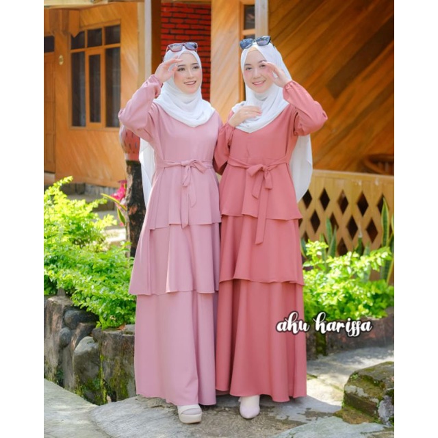 ONE SET ROK TUNIK ORIGINAL AKU KARISSA/ TUNIK/ ROK TERPISAH/TERBARU/ TERLARIS