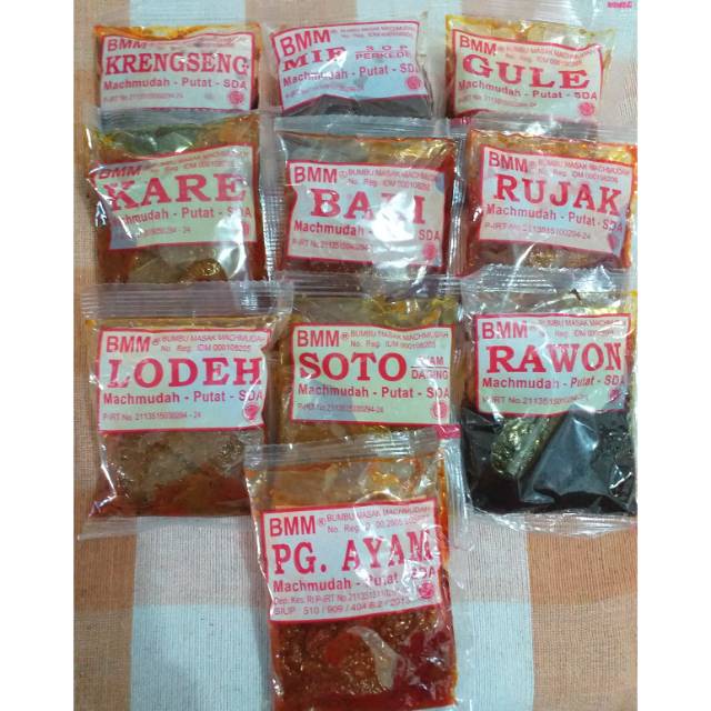 

Bumbu machmudah khas sidoarjo