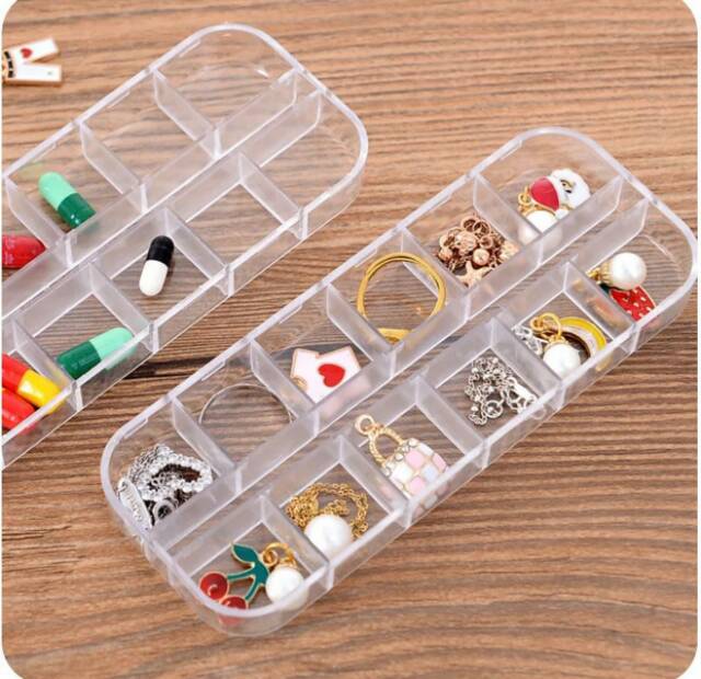 Kotak obat / jewellery acrylic organizer