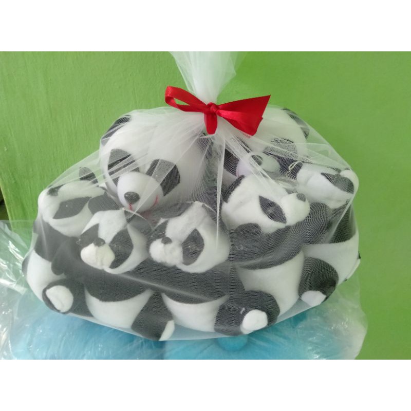 Boneka Beranak panda isi 7pcs ( 2 besar 5 kecil )