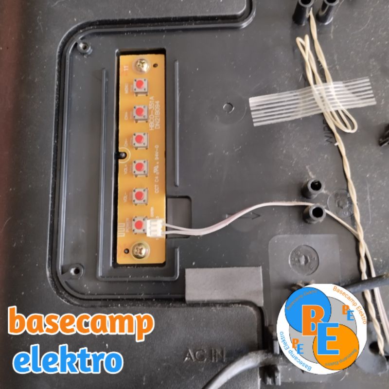 Modul Pcb Sensor Tombol TV LED POLYTRON PLD24D1852 Sensor TV LED POLYTRON PLD24D1852 Tombol TV LED P