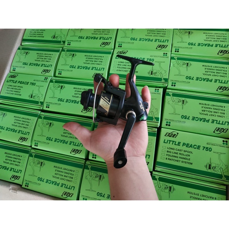 REEL EXORI LITTLE PEACE POWER HANDLE TERMURAH 750 850