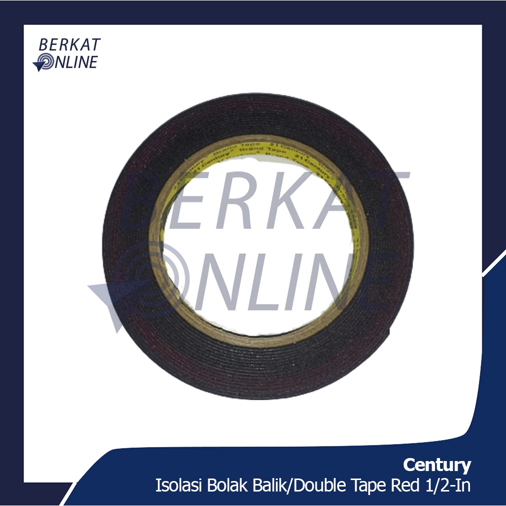 

Isolasi Bolak Balik/Double Tape Red 1/2-In