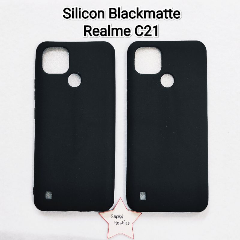 Realme C21 / C21Y / C25Y Silicon Blackmatte (COD)