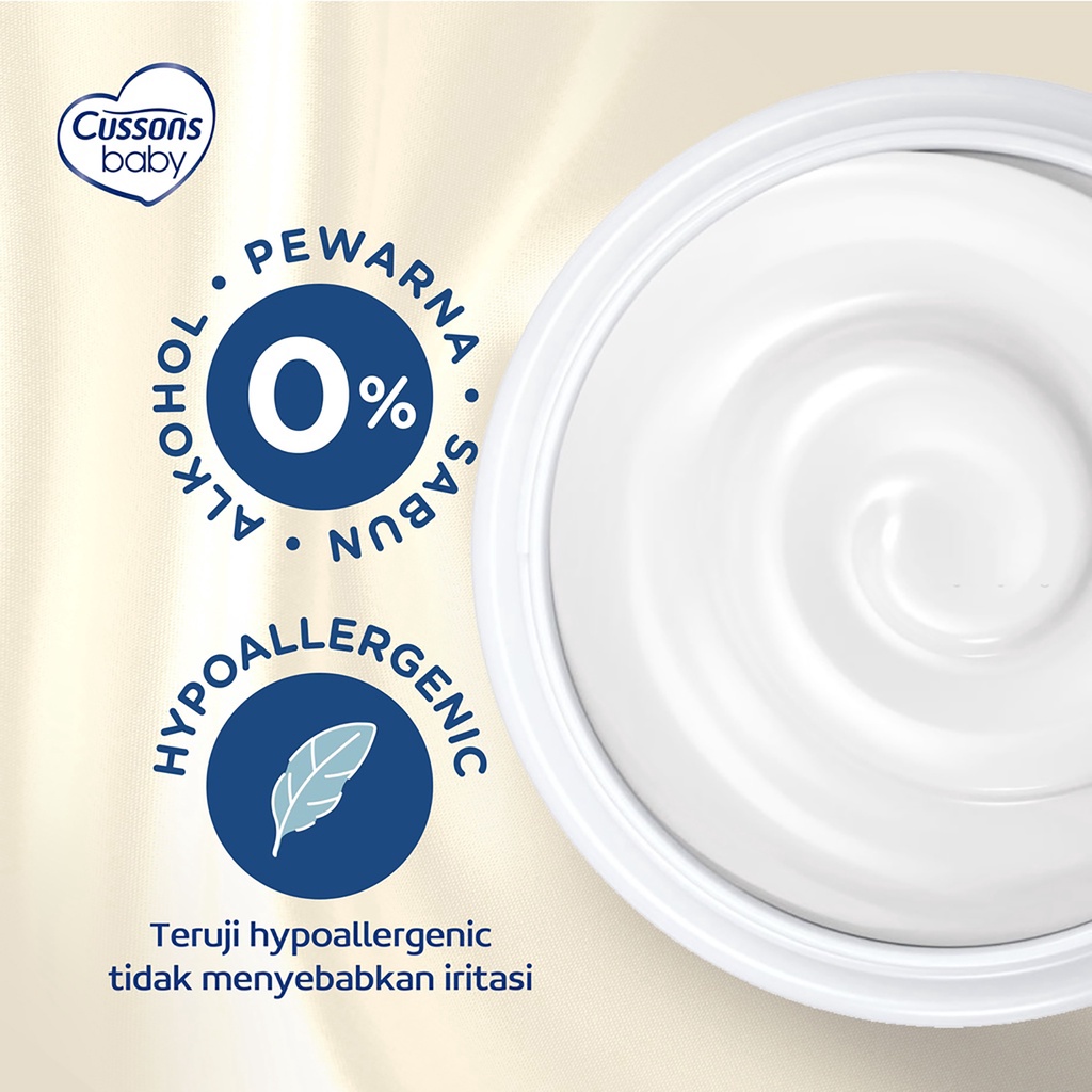 [ 2 PCS ] Cussons Baby Newborn Cream - Krim Bayi 50gr X 2