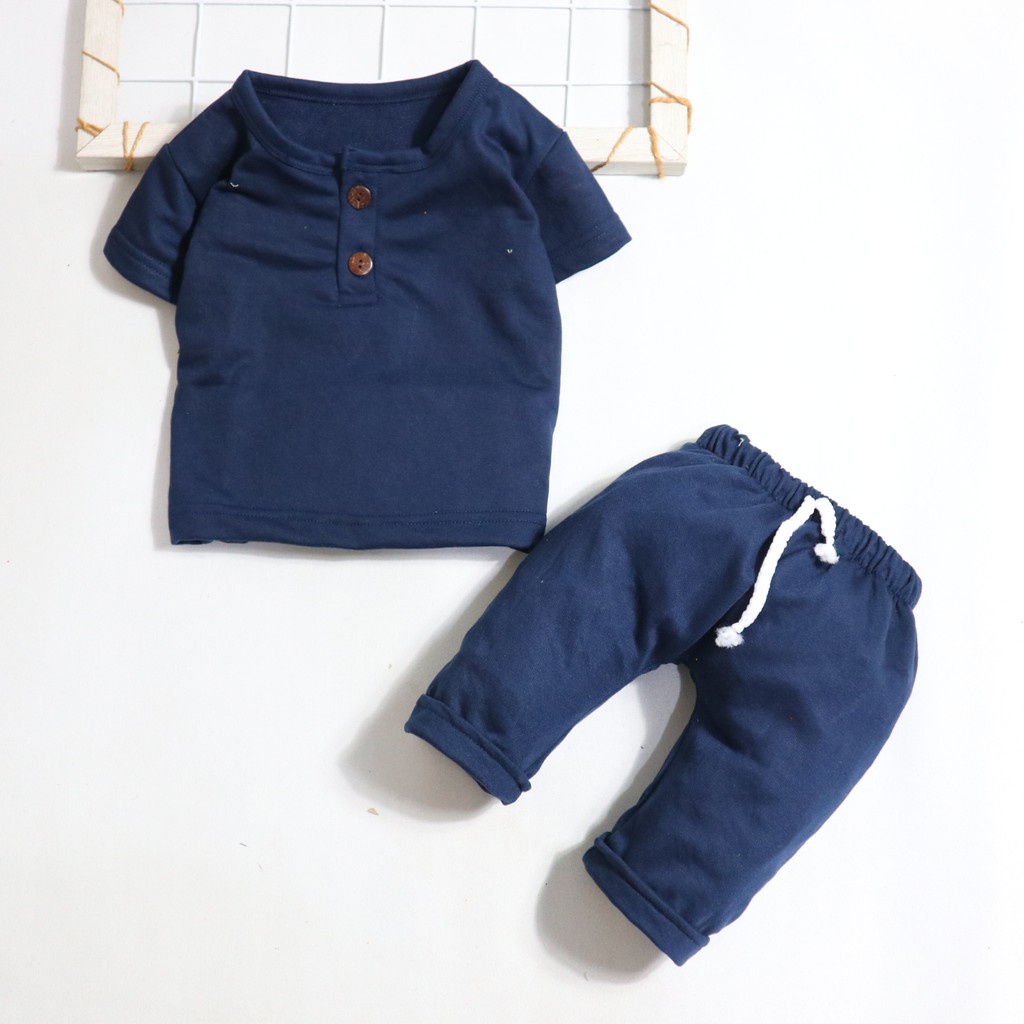 Set Kiano Anak Terbaru / Setelan Anak Lengan Pendek 1-5 Thn