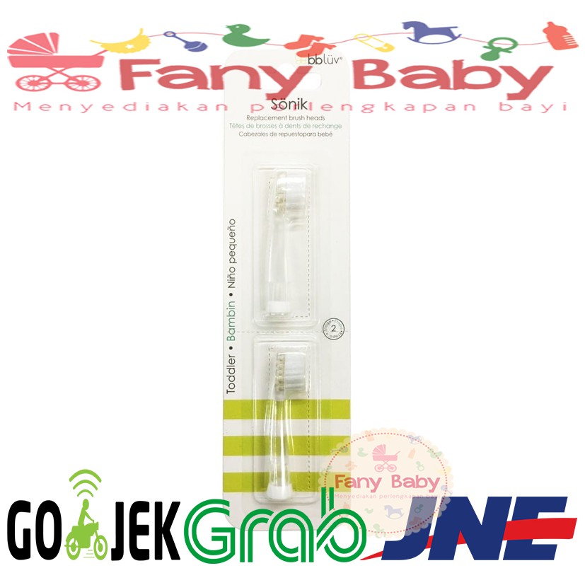 BBLUV SONIK REPLACEMENT BRUSH HEAD 2PCS