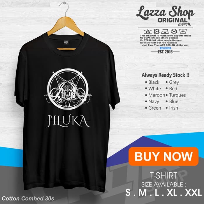 Kaos / Baju / Tshirt Distro Jiluka Jiruka VIsual Kei Band Termurah