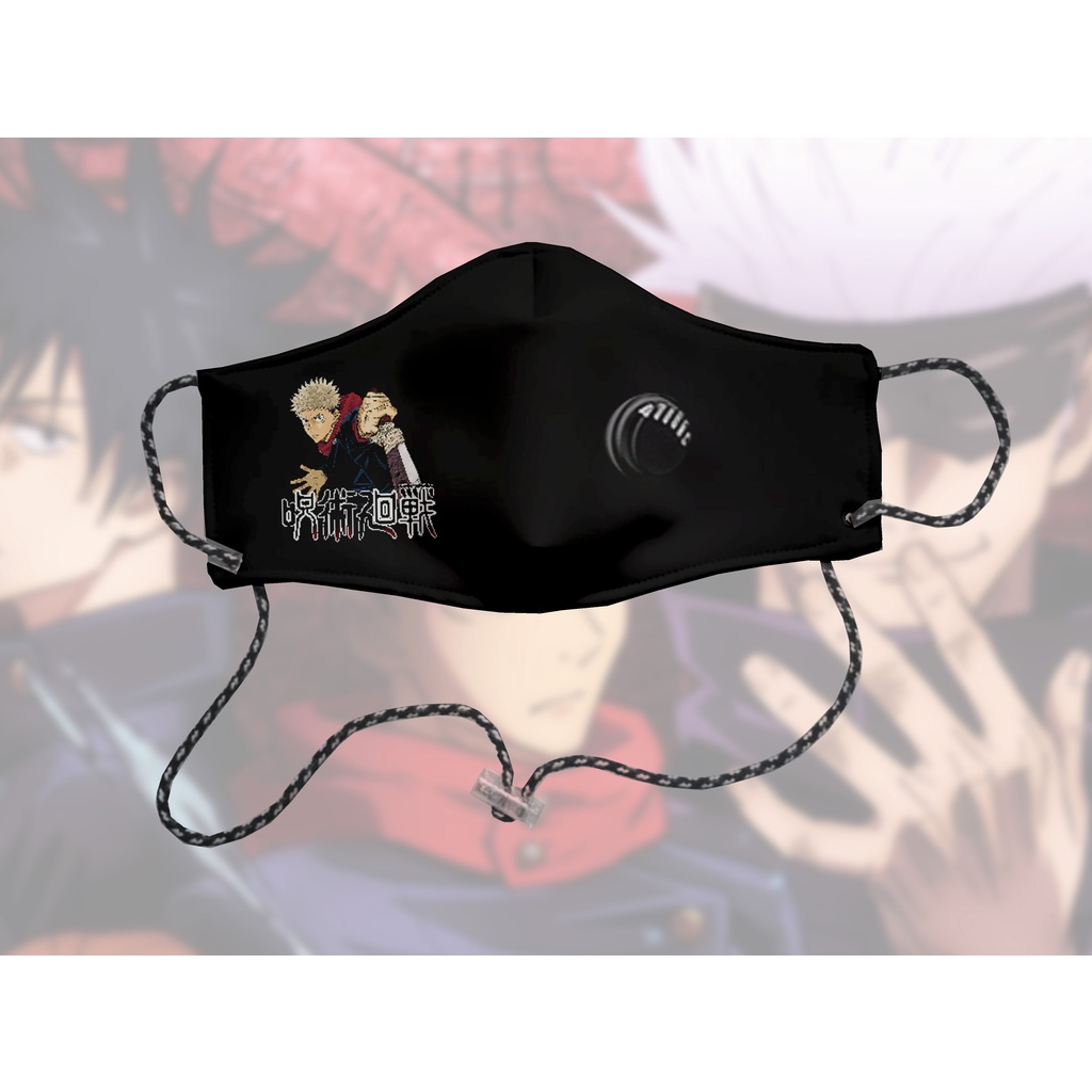 MASKER KAIN N95 2PLY -  ANIME JUJUTSU KAISEN YUUJI