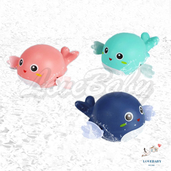 [1KG 27PCS] LBS Mainan Mandi Anak Bentuk Dolphin Lucu Berenang Di Kolam Renang / Toy Turtle