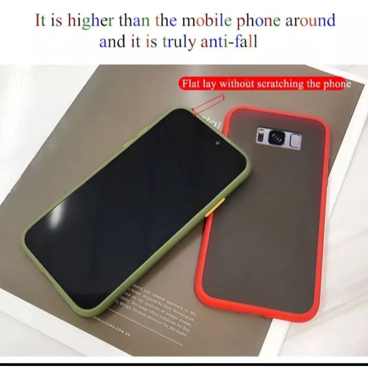 Samsung A81 / A11 / A01 / A10 / A10s Soft Case Matte Colored Frosted