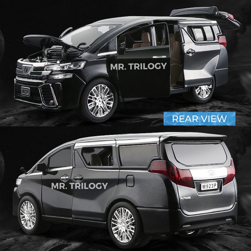 DIECAST MOBIL / MINIATUR MOBIL VELLFIRE 1:24 | KADO / PAJANGAN MOBIL DIE CAST NOT ALPHARD