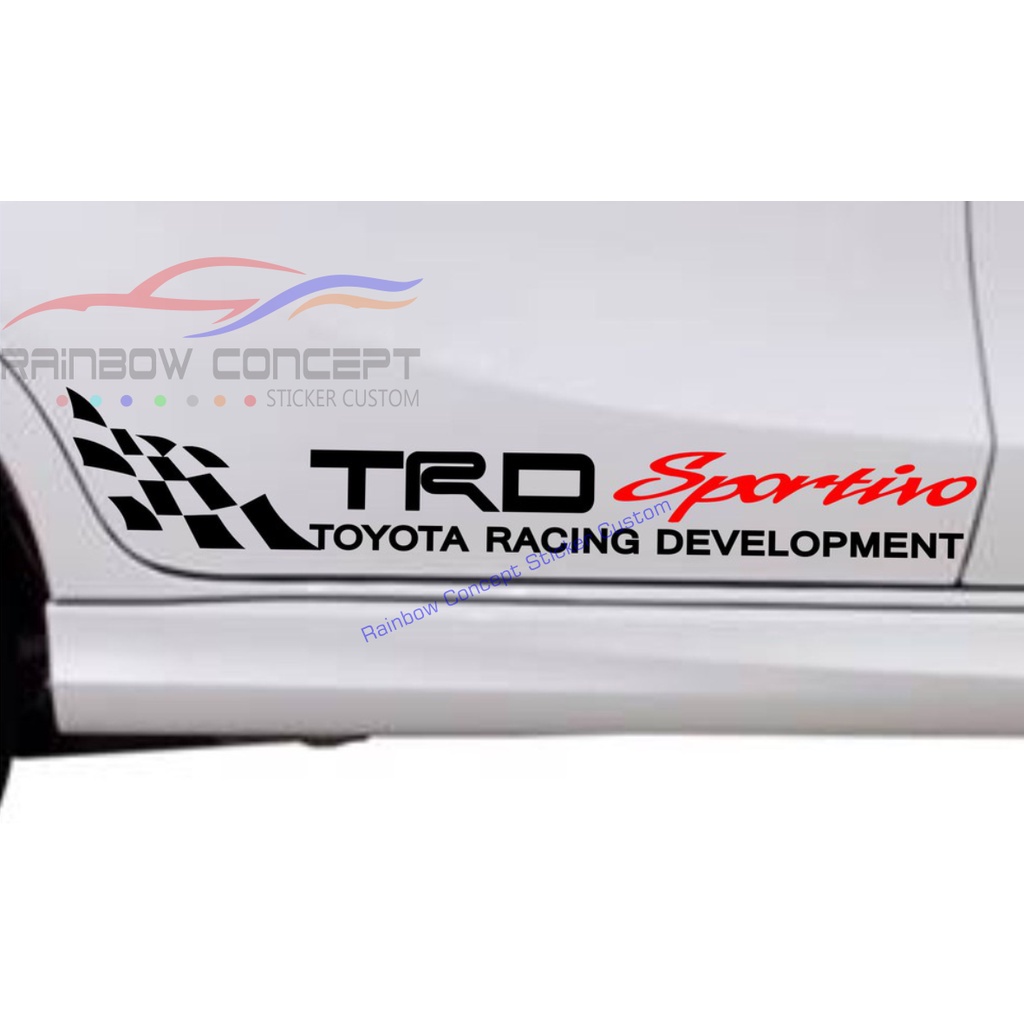 promo sticker body mobil avanza innova fortuner veloz calya rush stikerTRD sportivo kombinasi univer