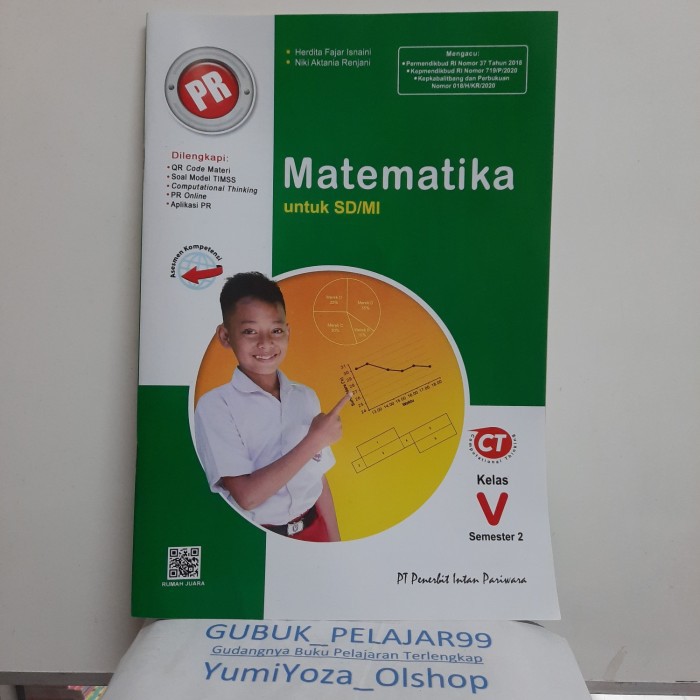 Jual Pr Ct Matematika Kelas 5 Sd Semester 2 Intan Pariwara Indonesia Shopee Indonesia