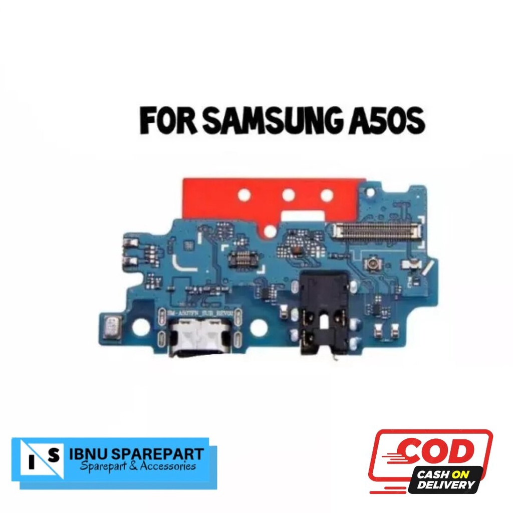 FLEXIBLE CONECTOR CHARGER BOARD CHARGER PAPAN CHARGER CAS SAMSUNG A50S ORI