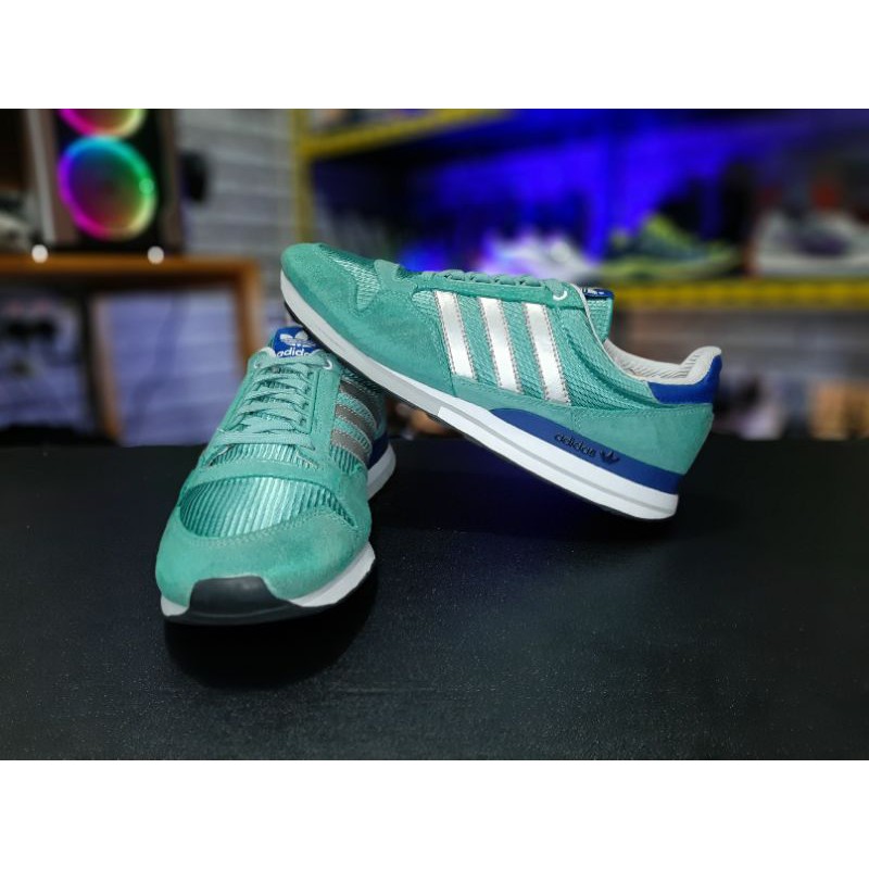 Sepatu Adidas ZX500 OG Tosca Silver Blue (second)