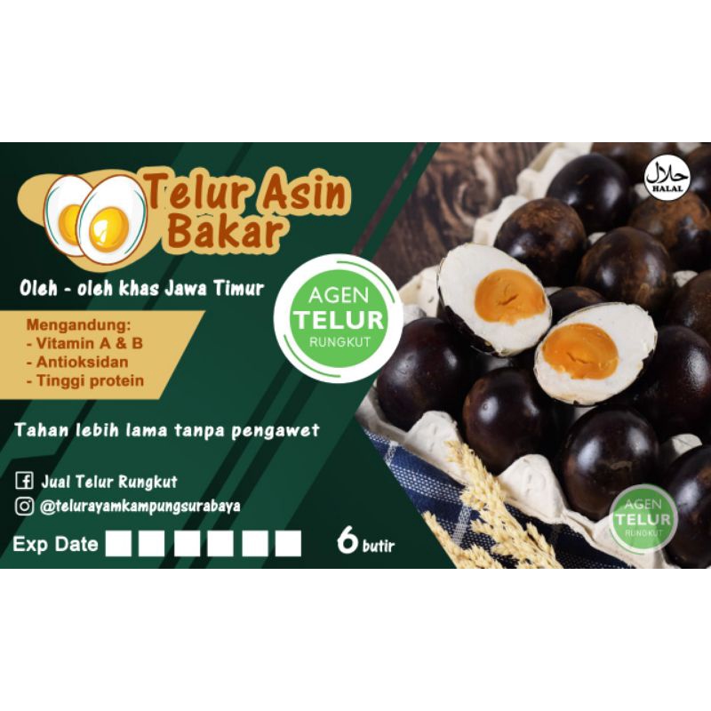 

TELUR ASIN BAKAR/TELUR ASIN ASAP/TELUR ASAP/TELUR BAKAR