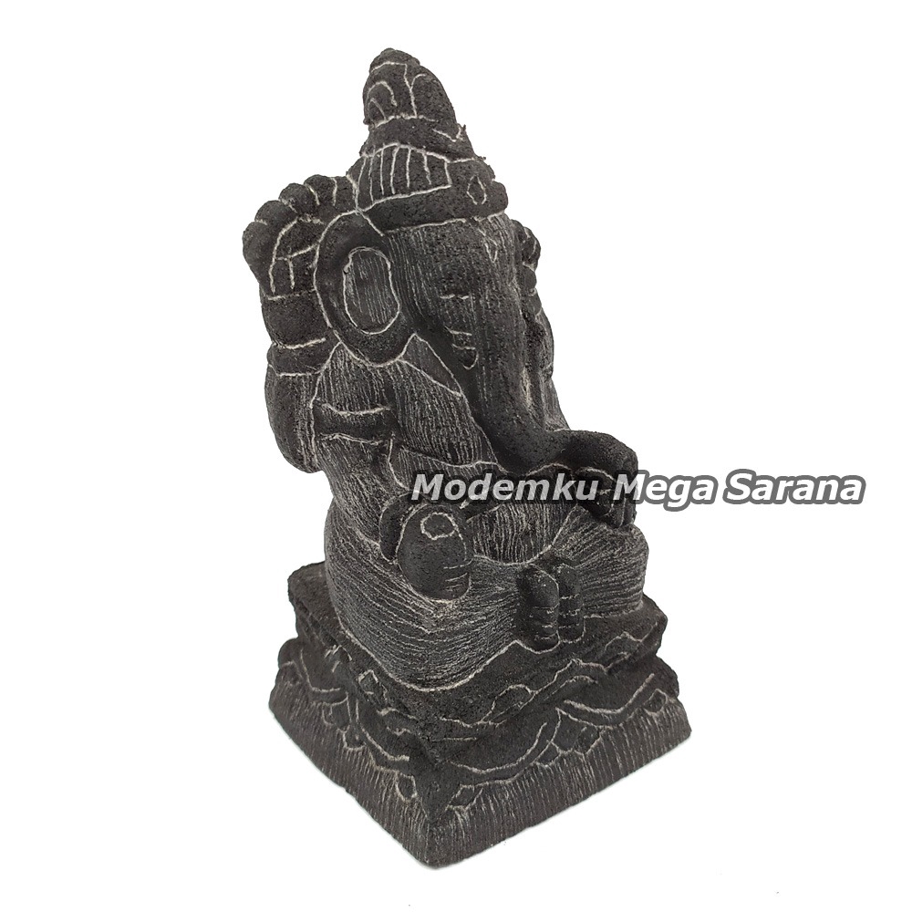 Pajangan Miniatur Patung Ganesha T12 - Non Tedeng 6x6x12 cm