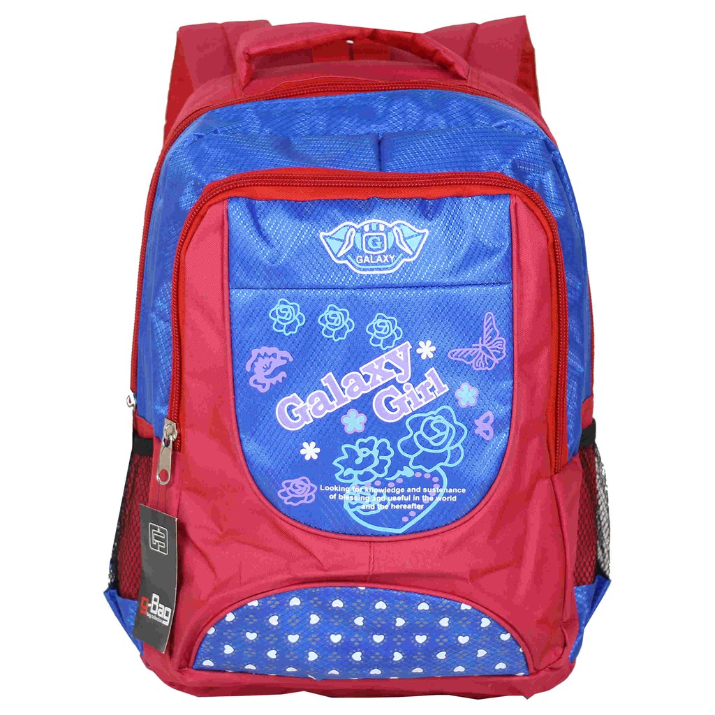 BELI 1 GRATIS 1 - Tas Ransel Sekolah SMP SMA Cewek Free Backpack Laptop Multifungsi Termurah Bagus