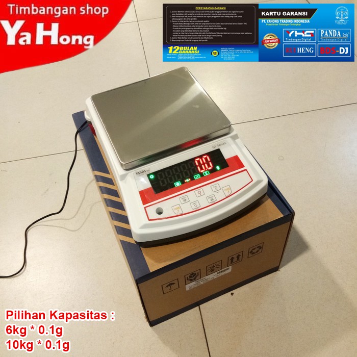 Timbangan Digital Timbangan Laboratorium Electronic Balance PANDA SCALE 6kg 0.1g 10kg 0.1g