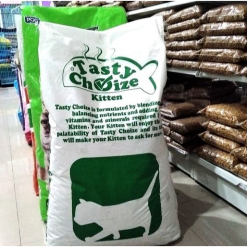 Grab gojek Tasty Choize Kitten 20kg makanan kucing