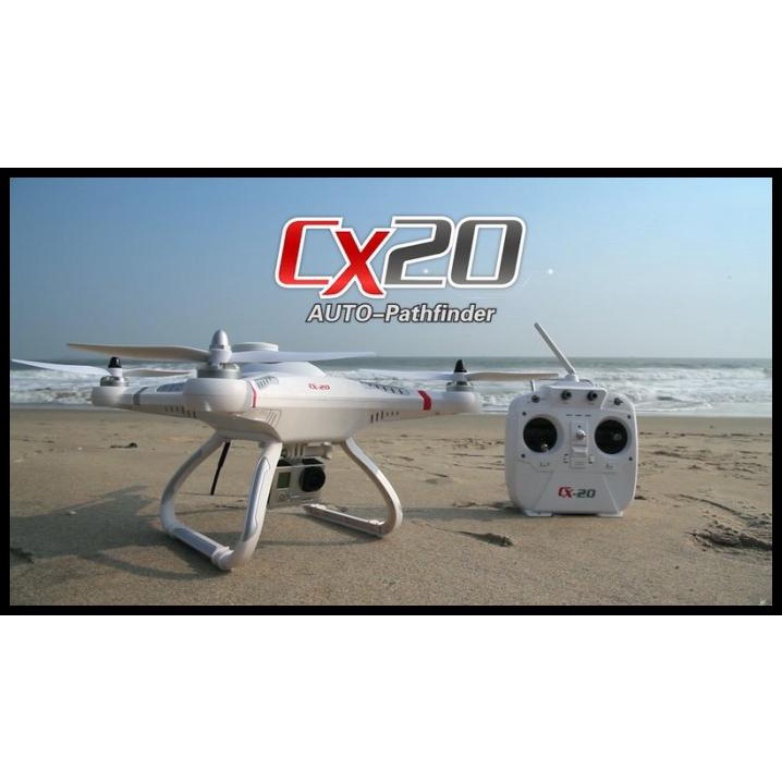 Cheerson CX-20 Pathfinder Quadcopter - Drone 5MP Kamera, GPS Positioning, Max Flight Time 15 Menit