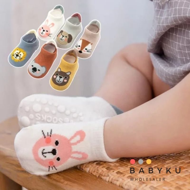 Kaos kaki anak bayi anti slip korea