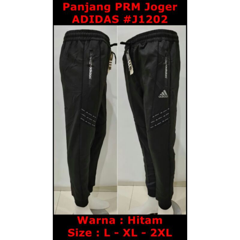 Celana Panjang PRM Jogger Sport Adidas J1202 | Celana Olah Raga Original