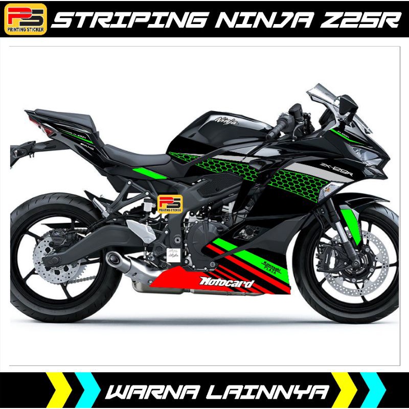 STICKER DECAL STRIPING NINJA ZX 25R KRT/KAWASAKI NINJA ZX25 R LIVERY KRT