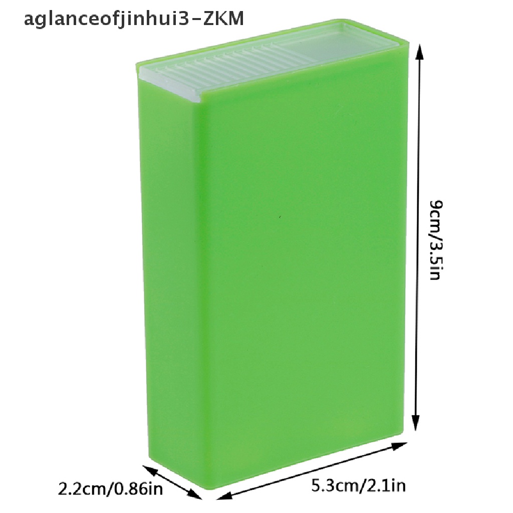 [AGID] 1PC Plastic Cigarette Case Box Holder Pocket Box Cigarette Holder Storage  [zkm]