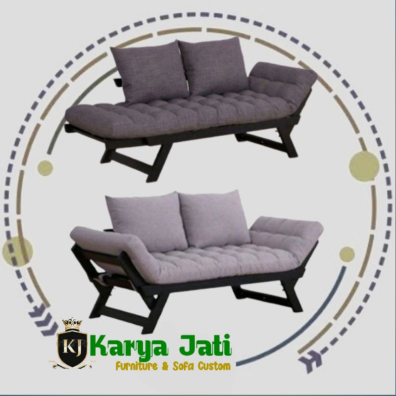 Sofa Bed - Sofa Malas - Sofa Santuy Sofa Bed Murah Sofa Bed Mewah Sofa Lipat Sofa Minimalis Modern S