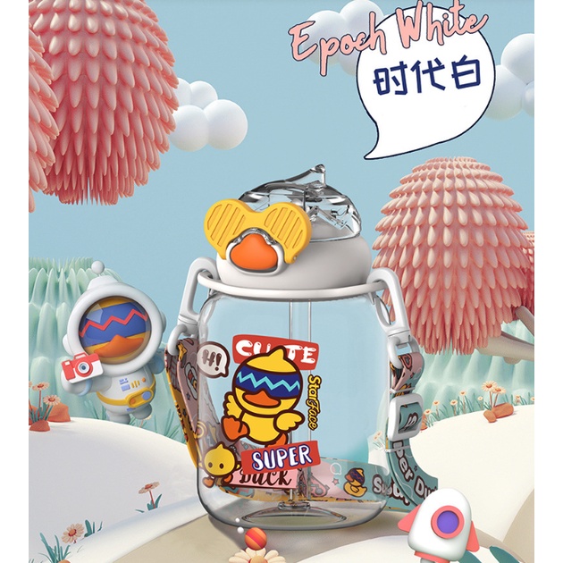 Superstar duck waterbottle botol minum 620ml TRITAN BPA FREE SFC658