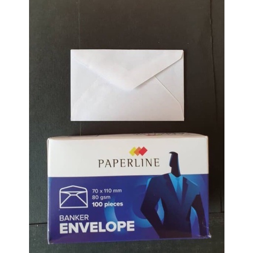 

(1Pack) Amplop Putih polos Mini 80grm Paperline